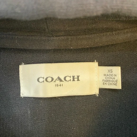 COACH🤩Mirrored Rexy & Carriage Satin Stitch Sweatshirt, XS - Picture 5 of 10